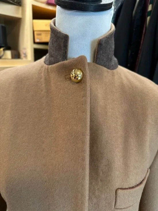 Sacai Brown Coat - Picture 4 of 12